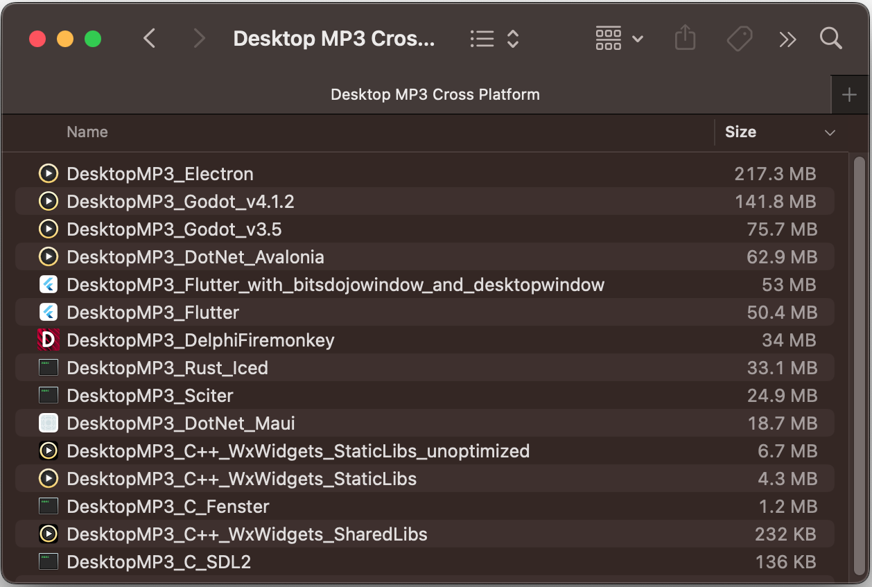Desktop MP3 resources